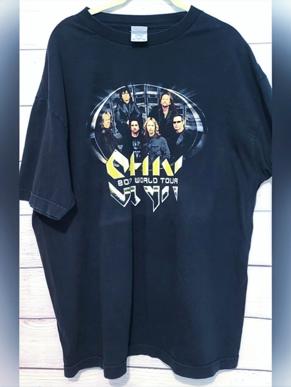 AAA Rare Vintage Styx concert tour Graphic shirt 👕 size XL